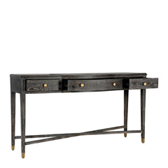 Amber Console - Espresso Oak