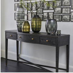 Amber Console - Espresso Oak