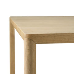 Ethnicraft Air Oak Dining Table — Lightweight Solid Oak Dining Table with Slim Profile, Contemporary Dining