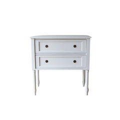 Anita 2 Drawer Chest - Off White