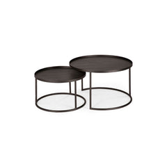 Ethnicraft Outdoor Tray Coffee Table Set