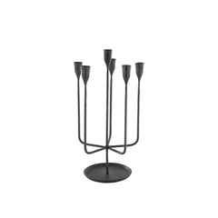 Château Noir 6-Arm Candlestick