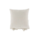 Cream Tied Cushion
