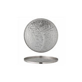Embossed Silver Tray