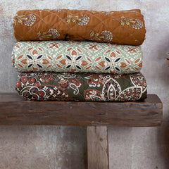 Alix Quilt - Terracotta
