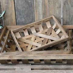 Braided Tray Basket