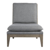 Blanc D'Ivoire Claude - Grey Natural Foam Armchair