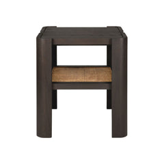Ethnicraft Panel Side Table – Solid Wood Side Table with Layered Panel Design & Minimalist Silhouette