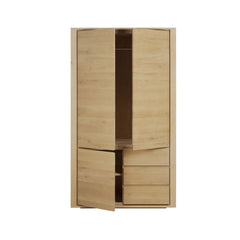 Ethnicraft Shadow Dresser – Solid Oak Dresser with Decisive Lines & Deep Drawers, Minimalist Scandinavian Form
