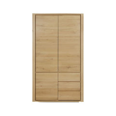 Ethnicraft Shadow Dresser – Solid Oak Dresser with Decisive Lines & Deep Drawers, Minimalist Scandinavian Form