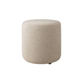 Ethnicraft Barrow Pouf – Upholstered Floor Pouf with Soft Fabric & Contemporary Scandinavian Style