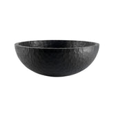 Ethnicraft Chopped XL Bowl – Large Sculptural Wooden Bowl with Organic Carved Texture