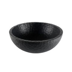 Ethnicraft Chopped XL Bowl – Large Sculptural Wooden Bowl with Organic Carved Texture