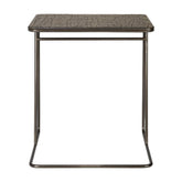 Ethnicraft Ellipse Oak Side Table — Elliptical Solid Oak Accent Table, Sculptural Sofa & Bedside Table