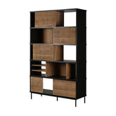 Ethnicraft Oscar Shelf Rack – Wall-Mounted or Freestanding Shelf Unit with Scandinavian Minimalist Design