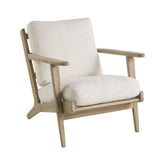 Blanc D'Ivoire Tara Linen Fabric Armchair