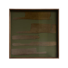 Ethnicraft Square Second Nature Tray – Solid Wood Square Tray with Natural Finish & Modern Profile