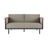 Ethnicraft Corbey Outdoor Sofa – Aluminium Outdoor Sofa with Weather-Resistant Cushions & Modern Lightweight Frame