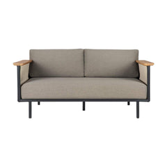 Ethnicraft Corbey Outdoor Sofa – Aluminium Outdoor Sofa with Weather-Resistant Cushions & Modern Lightweight Frame