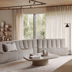 Ethnicraft N701 Modular Sofa in Ecru