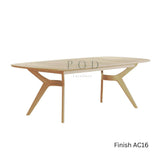 Aimee Wide Oval Extendable Dining Table