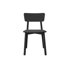 Ethnicraft Casale Dining Chair – Sleek Oak Dining Chair with Slim Angled Legs