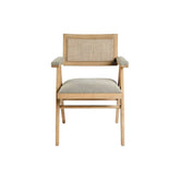 Blanc D'Ivoire Charles - Beige Linen Natural Foam Armchair