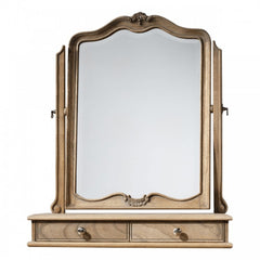 Chic Weathered Table Mirror