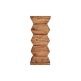 Angle Pine Wooden Pedestal