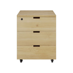 Ethnicraft Billy Drawer Unit – Scandinavian Style Drawer Chest, Streamlined Solid Wood Storage