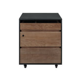 Ethnicraft Oscar 3-Drawer Unit – Solid Wood Chest of Drawers, Three Spacious Drawers, Minimalist Scandinavian Dresser