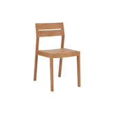 Ethnicraft EX1 Outdoor Dining Chair – Lightweight Teak Outdoor Chair with Slim Profile & Durable Finish
