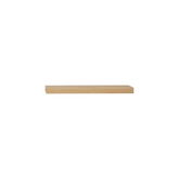 Ethnicraft Wall Shelf – Solid Wood Floating Wall Shelf with Minimalist Clean-Edge Profile