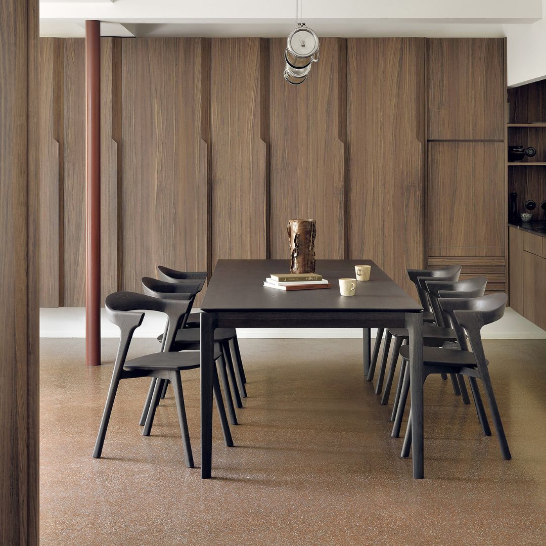 Ethnicraft Bok Dining Table in Solid Oak & Teak