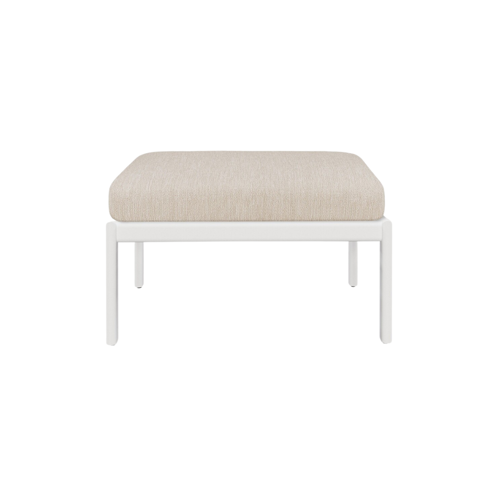 Ethnicraft Jack Outdoor Stool – Teak Outdoor Stool with Sculpted Curve & Robust Base