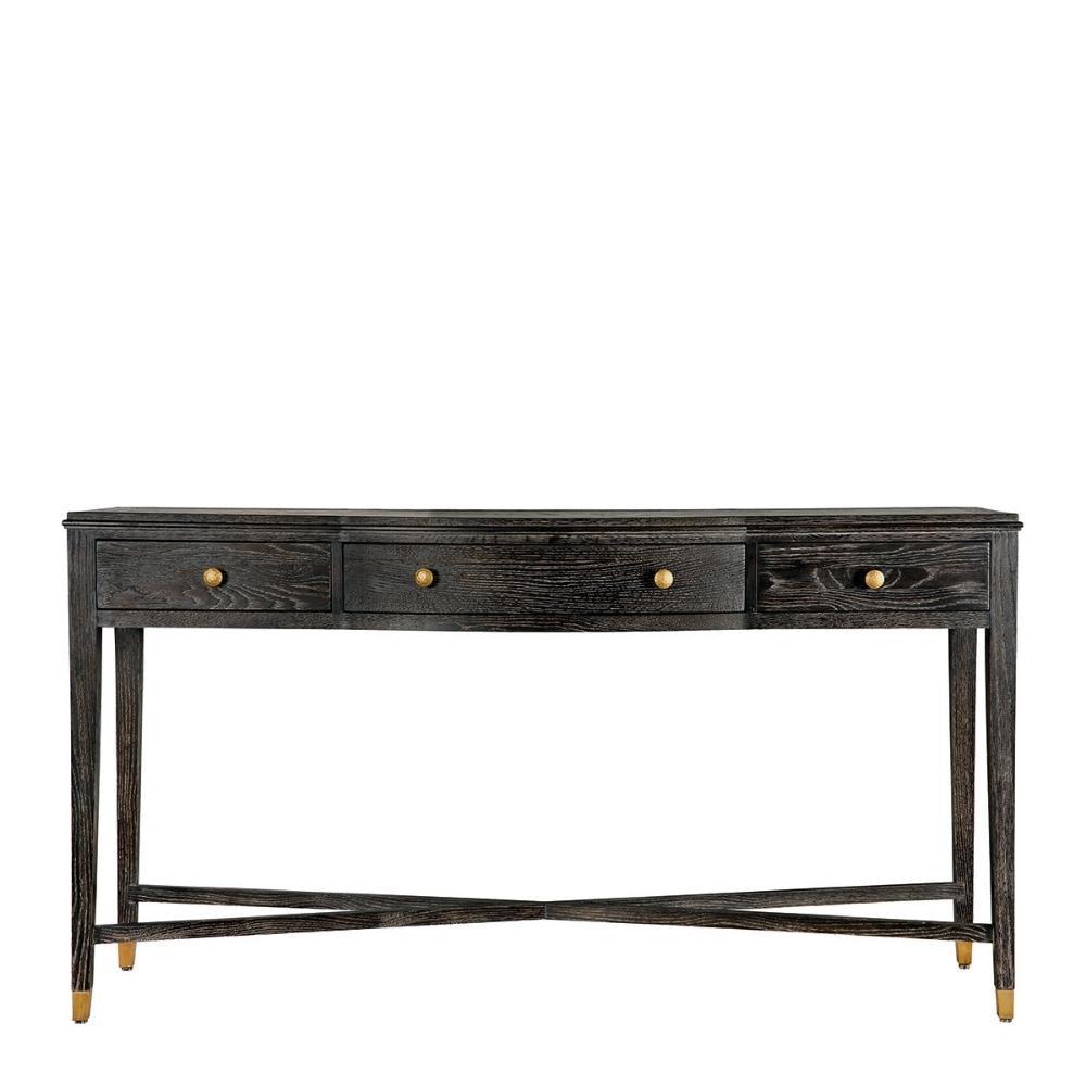 Amber Console - Espresso Oak