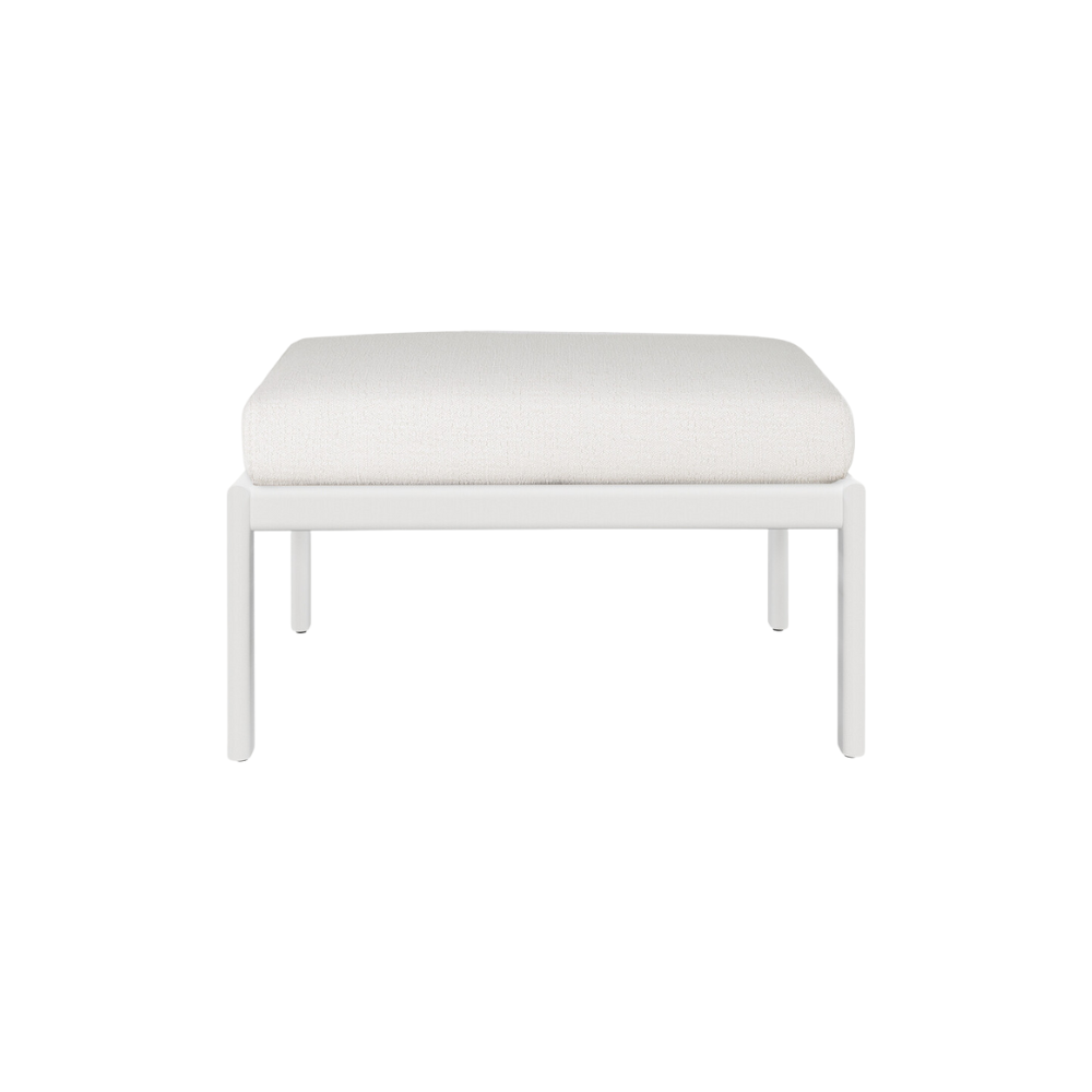 Ethnicraft Jack Outdoor Stool – Teak Outdoor Stool with Sculpted Curve & Robust Base