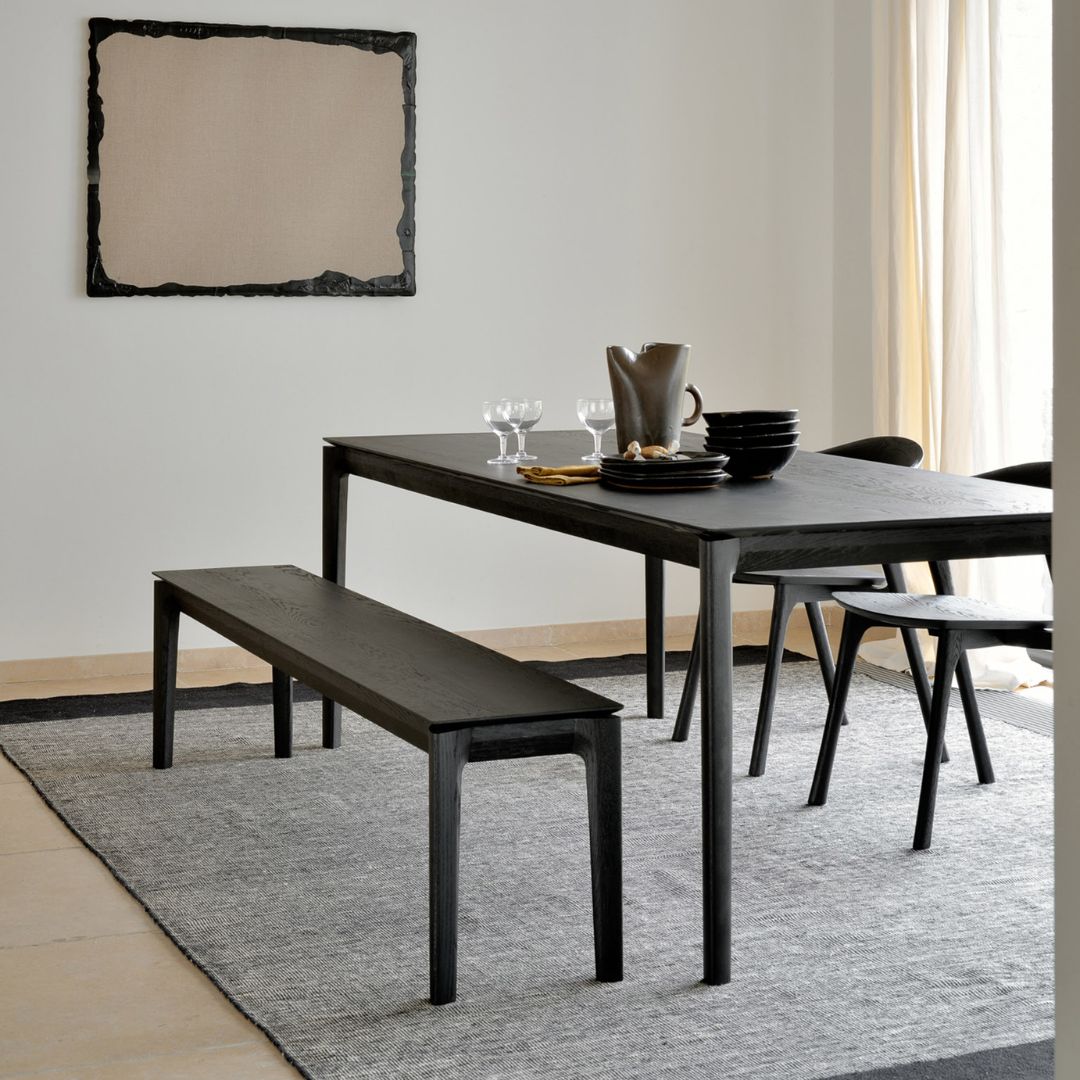 Ethnicraft Bok Dining Table in Solid Oak & Teak