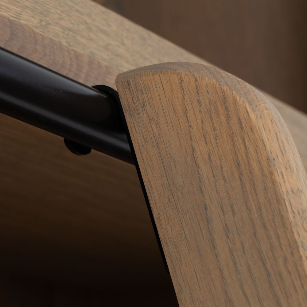 Flamant Balmore 1 Part Bookcase - Oak