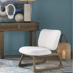 Blanc D'Ivoire Zoe Natural Foam Armchair