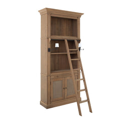 Flamant Balmore 1 Part Bookcase - Oak