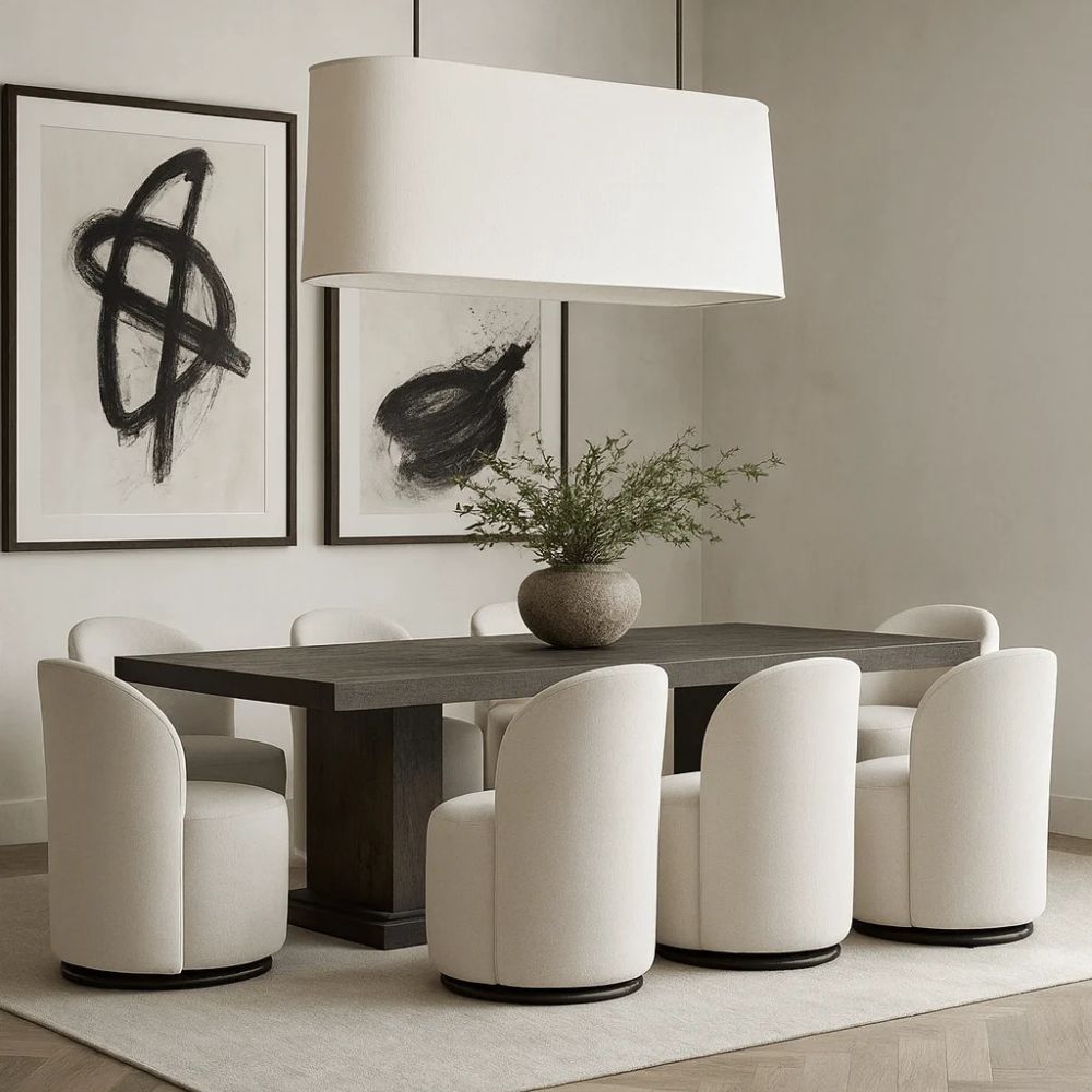Everly Sorelle Swivel Dining Chair