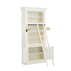 Flamant Balmore 1 Part Bookcase - White