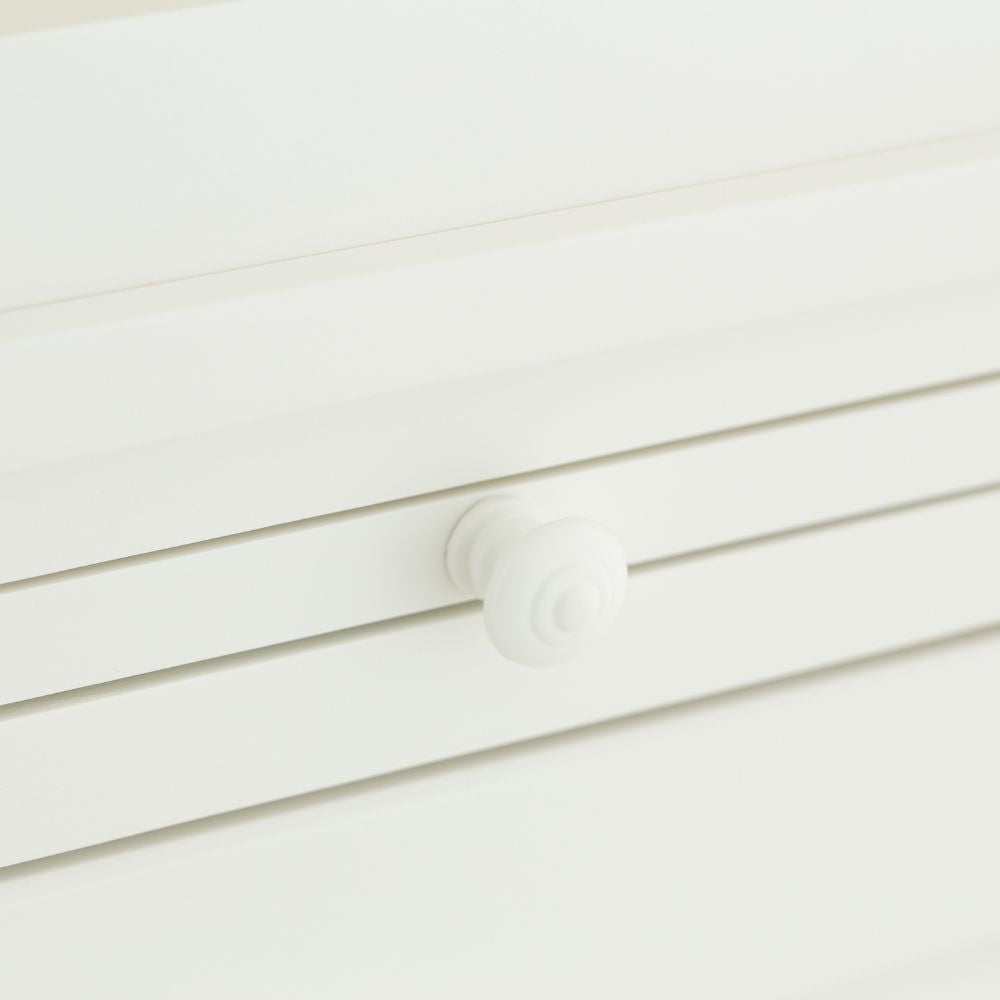 Flamant Balmore 1 Part Bookcase - White