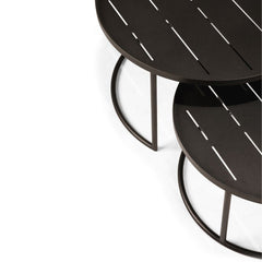 Ethnicraft Outdoor Tray Coffee Table Set