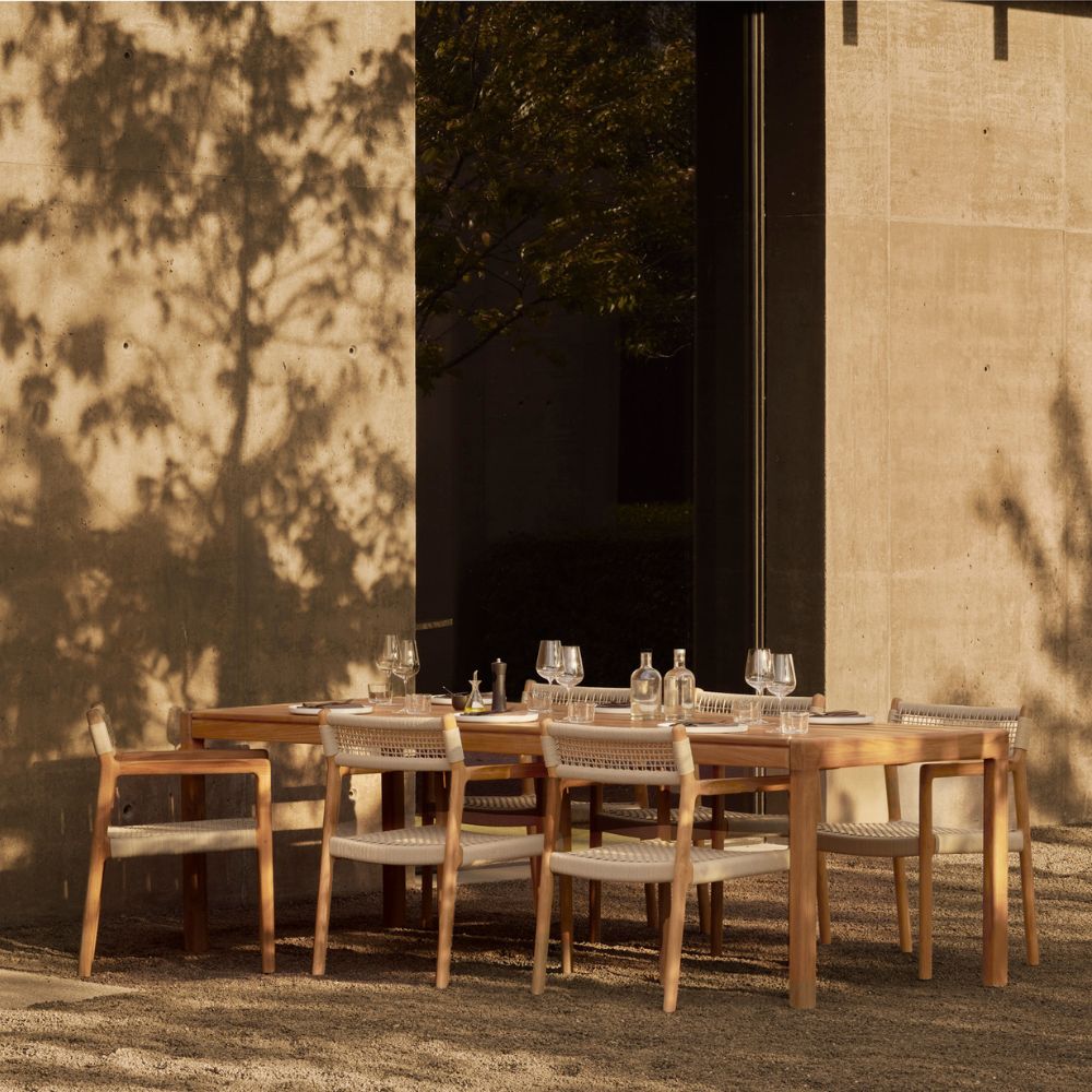 Ethnicraft Jack Woven Outdoor Dining Chair