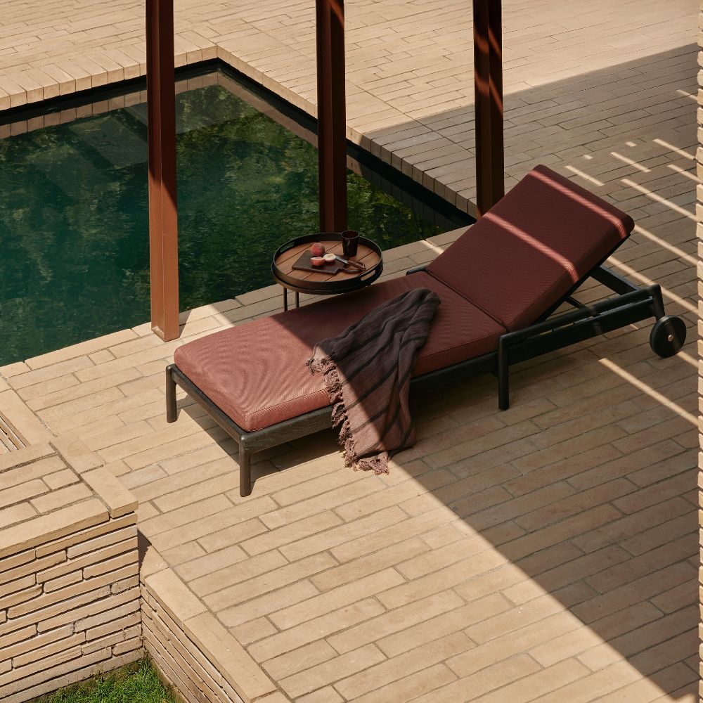 Ethnicraft Outdoor Tray Side Table