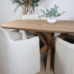 Brianna Dining Table with Tripod base