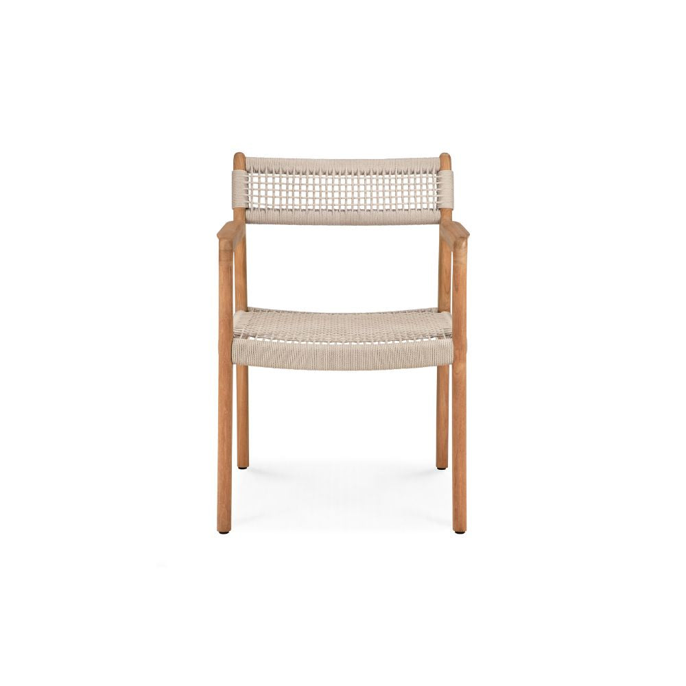 Ethnicraft Jack Woven Outdoor Dining Chair