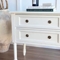 Anita 2 Drawer Chest - Off White